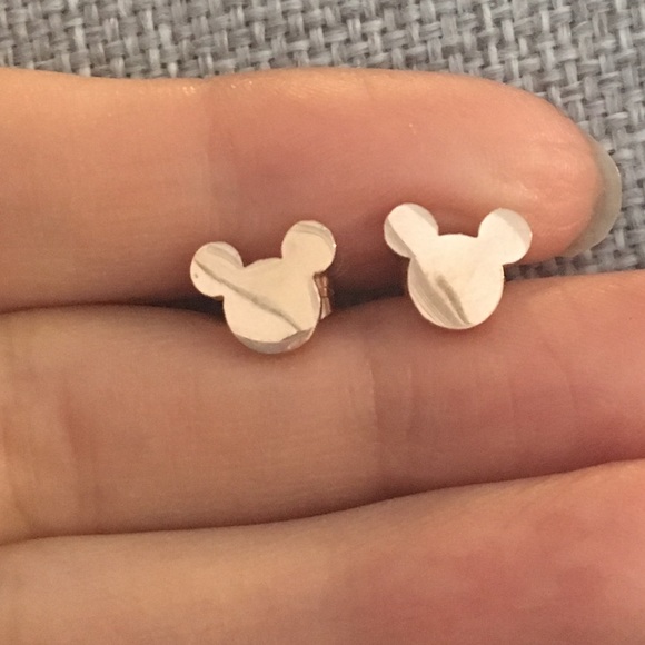 Jewelry - Rose Gold Mickey Mouse Earrings